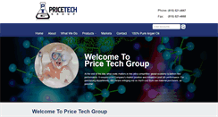 Desktop Screenshot of pricetechgroup.com